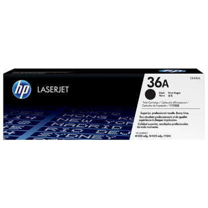 HP CB436A (36A) Black Toner Cartridge
