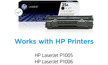HP CB435A (35A) Black Toner Cartridge