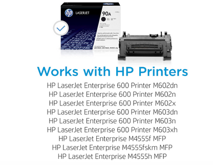 HP 90A (CE390A) Black Toner Cartridge
