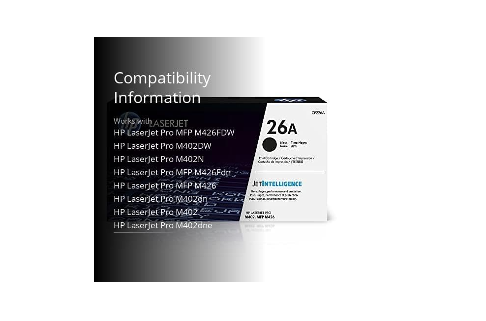 HP 26A (CF226A) Black Toner Cartridge