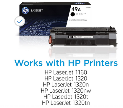 HP 49A (Q5949A) Black Toner Cartridge