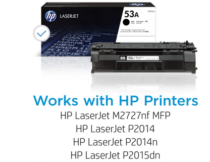 HP 53A (Q7553A) Black Toner Cartridge